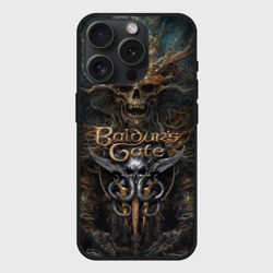 Чехол силиконовый для Apple iPhone 15 Pro матовый Baldurs Gate 3