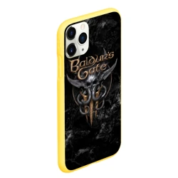 Чехол для iPhone 11 Pro Max матовый Baldurs Gate 3 Dark logo - фото 2