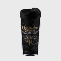 Термокружка-непроливайка Baldurs Gate 3 Dark logo