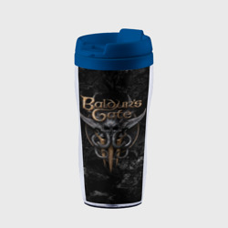 Термокружка-непроливайка Baldurs Gate 3 Dark logo