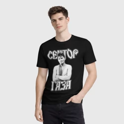 Мужская футболка 3D Сектор Газа и Анархия хой - фото 2