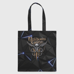 Шоппер 3D Baldurs Gate 3 black blue