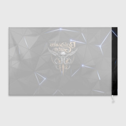 Флаг 3D Baldurs Gate 3 black blue - фото 2