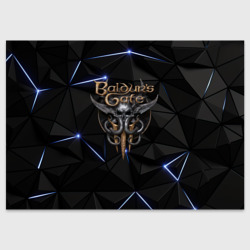 Поздравительная открытка Baldurs Gate 3 black blue