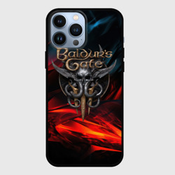 Чехол для iPhone 13 Pro Max Baldurs Gate 3 logo
