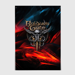 Постер Baldurs Gate 3 logo