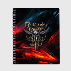 Тетрадь Baldurs Gate 3 logo