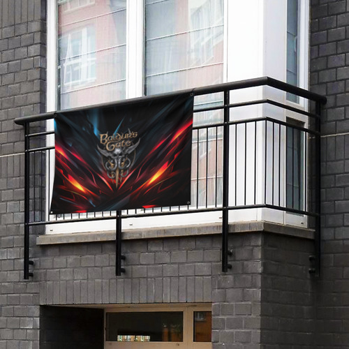 Флаг-баннер Baldurs Gate 3  dark logo - фото 3