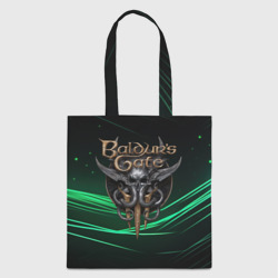 Шоппер 3D Baldurs Gate 3  dark green