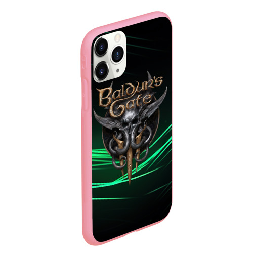 Чехол для iPhone 11 Pro Max матовый Baldurs Gate 3  dark green, цвет баблгам - фото 3