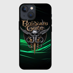 Чехол для iPhone 13 mini Baldurs Gate 3  dark green