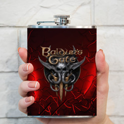 Фляга Baldurs Gate 3  logo red - фото 2