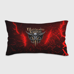 Подушка 3D антистресс Baldurs Gate 3  logo red