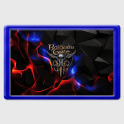 Магнит 45*70 Baldurs Gate 3 blue red fire