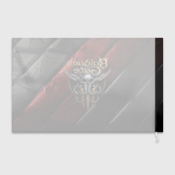 Флаг 3D Baldurs Gate 3  logo  dark - фото 2