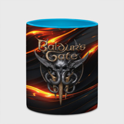Кружка с полной запечаткой Baldurs Gate 3  logo gold - фото 2