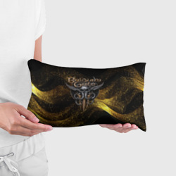 Подушка 3D антистресс Baldurs Gate 3  logo gold black - фото 2