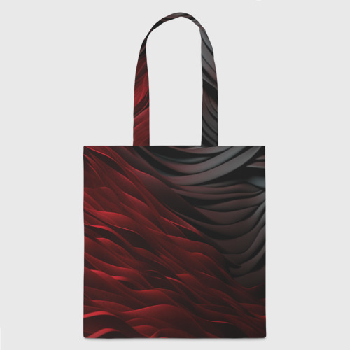 Шоппер 3D Baldurs Gate 3 logo dark red black - фото 2