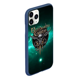 Чехол для iPhone 11 Pro Max матовый Baldurs Gate 3 logo  green - фото 2