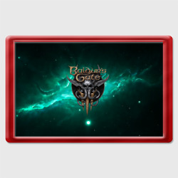 Магнит 45*70 Baldurs Gate 3 logo green