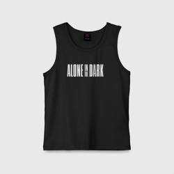 Детская майка хлопок Alone in the dark logo