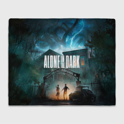 Плед 3D Особняк Alone in the dark