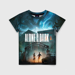 Детская футболка 3D Особняк Alone in the dark