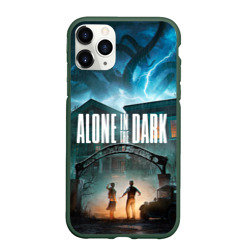 Чехол для iPhone 11 Pro матовый Особняк Alone in the dark