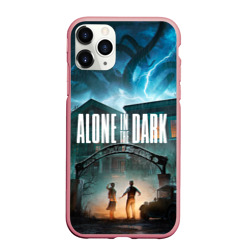 Чехол для iPhone 11 Pro Max матовый Особняк Alone in the dark