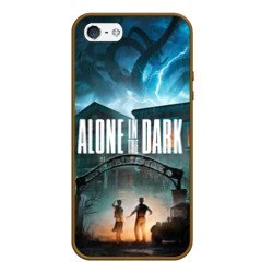 Чехол для iPhone 5/5S матовый Особняк Alone in the dark