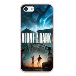 Чехол для iPhone 5/5S матовый Особняк Alone in the dark