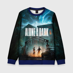 Детский свитшот 3D Особняк Alone in the dark