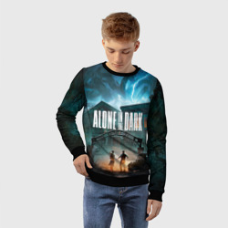 Детский свитшот 3D Особняк Alone in the dark - фото 2