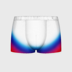 Мужские трусы 3D Флаг России градиент