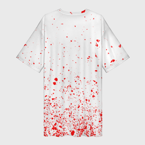 Платье-футболка 3D Alan Walker брызги, цвет 3D печать - фото 2