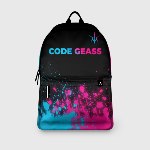 Рюкзак 3D Code Geass - neon gradient: символ сверху - фото 4