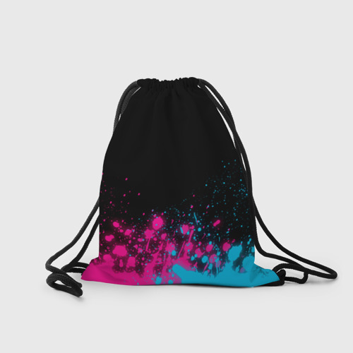 Рюкзак-мешок 3D Code Geass - neon gradient: символ сверху - фото 2