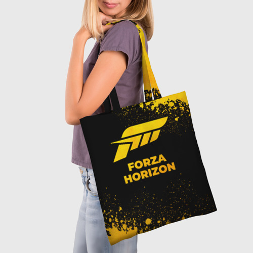 Шоппер 3D Forza Horizon - gold gradient - фото 3