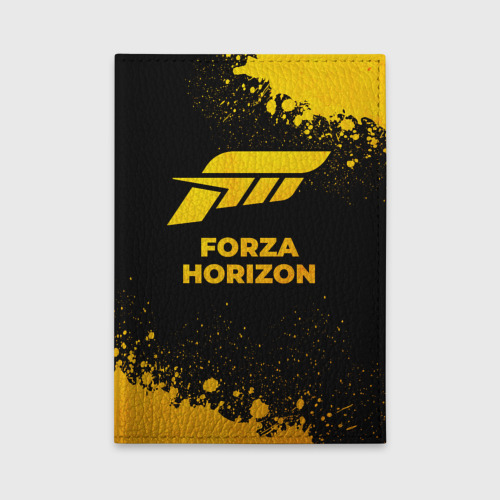 Обложка для автодокументов Forza Horizon - gold gradient