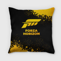 Подушка 3D Forza Horizon - gold gradient