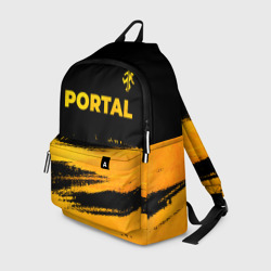 Рюкзак 3D Portal - gold gradient: символ сверху