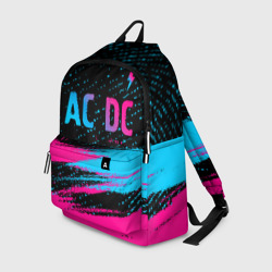 Рюкзак 3D AC DC - neon gradient: символ сверху