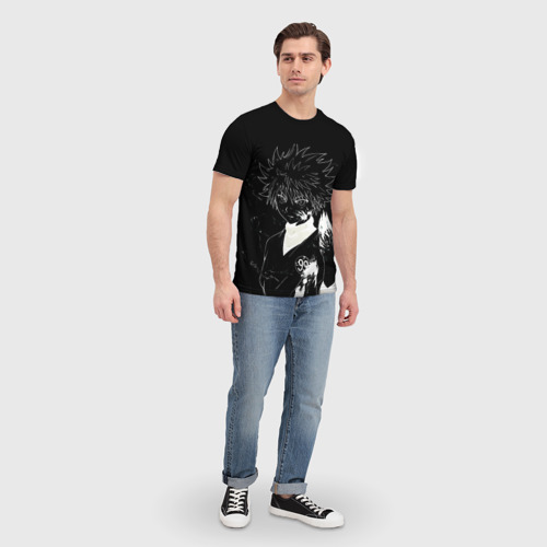 Мужская футболка 3D Киллуа Золдик - Хантер, цвет 3D печать - фото 5