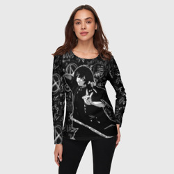 Женский лонгслив 3D Джузо Сузуя - Токийский гуль - фото 2