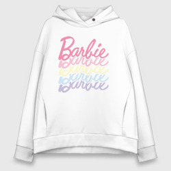 Женское светящееся худи Multi-colored Barbie logo