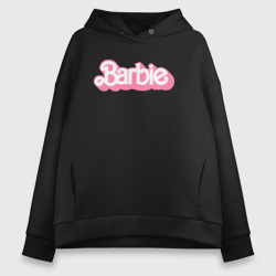 Женское светящееся худи Pink logo Barbie