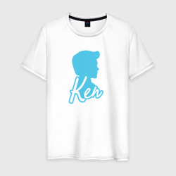 Светящаяся мужская футболка Blue Ken silhouette