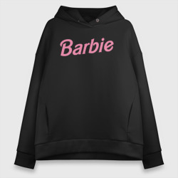 Женское светящееся худи Logo Barbie Pink