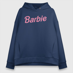 Женское светящееся худи Logo Barbie Pink