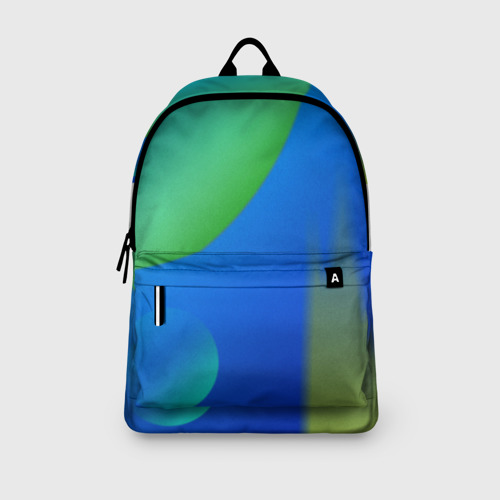 Рюкзак 3D Яркий синий круг - фото 4
